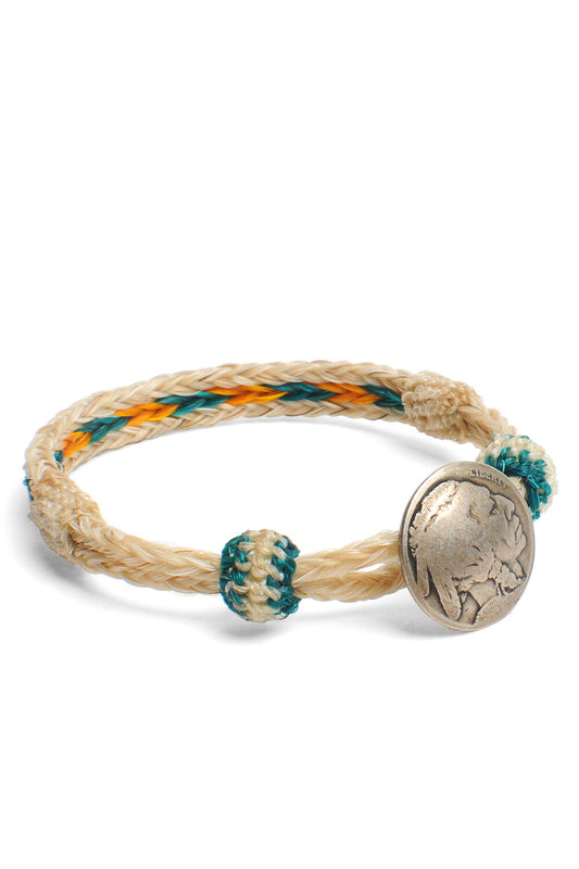 Concho Bracelet - #18 WHT / YLW X GRN